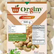 Premium Cashew, ORGINY
